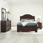 Vintage Queen Bedroom Set - Dark Brown - image 0