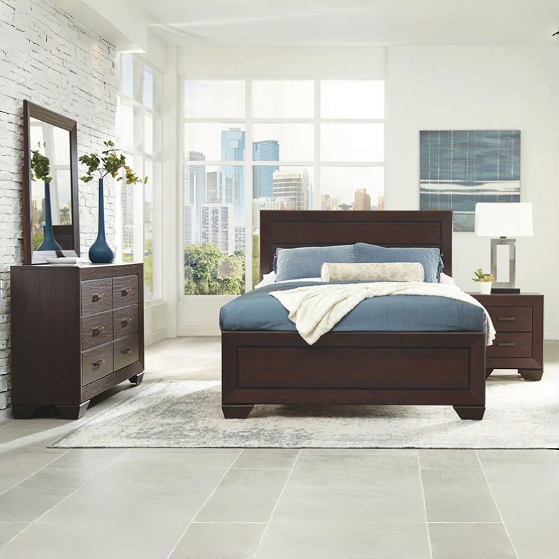 Iffhome Vintage Queen Bedroom Set - image 1