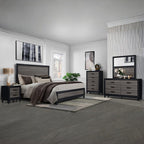 Farmhouse Style Grey Bedroom Set - image 1