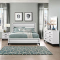Elegant White King Bedroom Set  - White - image 0