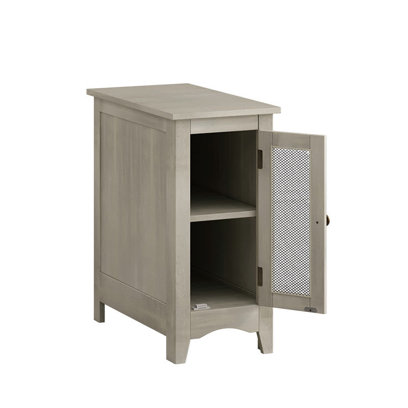 Iffhome Rectangle Narrow Accent Nightstand - image 3