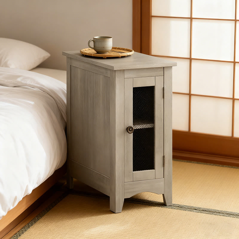 Iffhome Rectangle Narrow Accent Nightstand - image 1