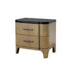 Mid-century Stone Top Nightstand - image 4