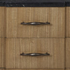 Mid-century Stone Top Nightstand - image 3
