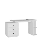 Expandable Computer Desk With Hutch & Bookshelf - image 6