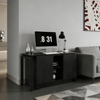 Rotable Home Office Desk With Storage Compartments - image 3