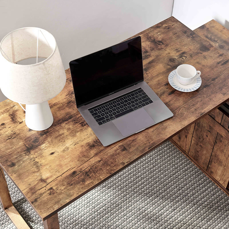 L-shaped Reversible Workstation Home Office Desk  - image 4