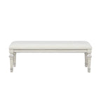  Classic Bench With Ornated Round Knobs - image 5
