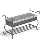 Rustic Shoe Rack Bench For Entryway - image 5