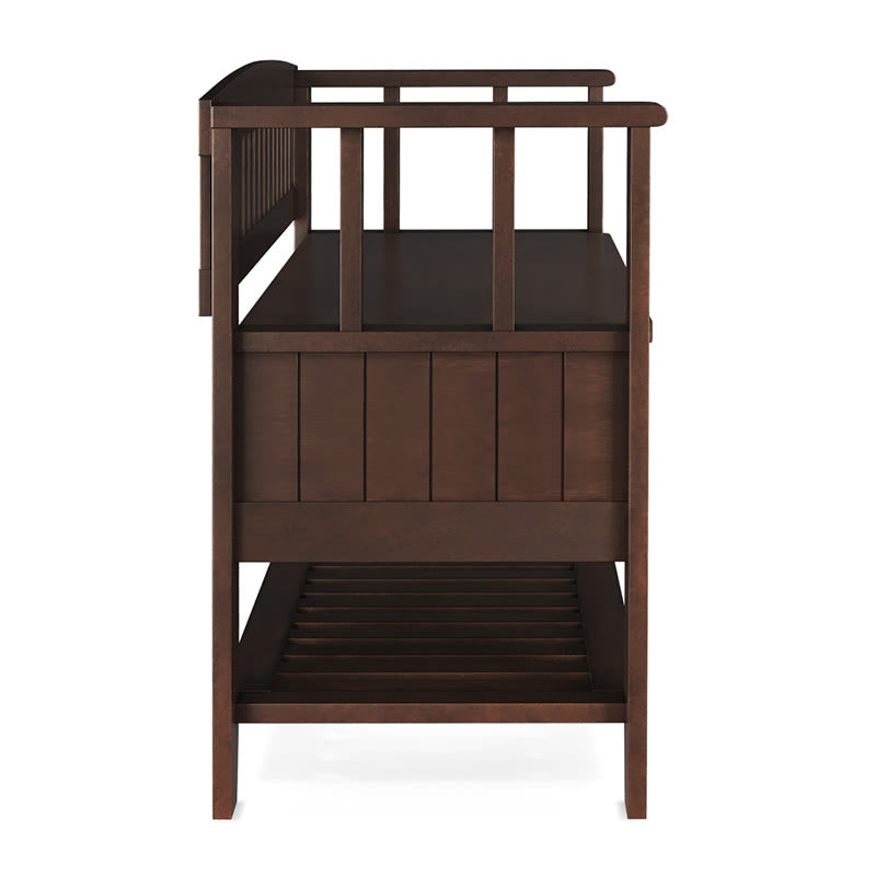 Multi-functional Storage Bench With Shoe Rack - image 6