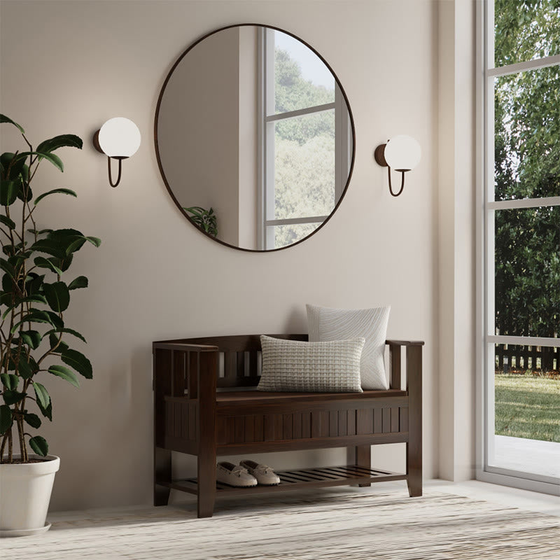 Iffhome Multi-functional Storage Bench With Shoe Rack - image 2