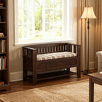 Multi-functional Storage Bench With Shoe Rack - image 1