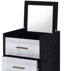 Standing Jewelry Armoire With Mirror - image 6