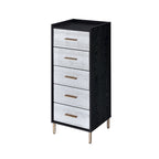Standing Jewelry Armoire With Mirror - image 7