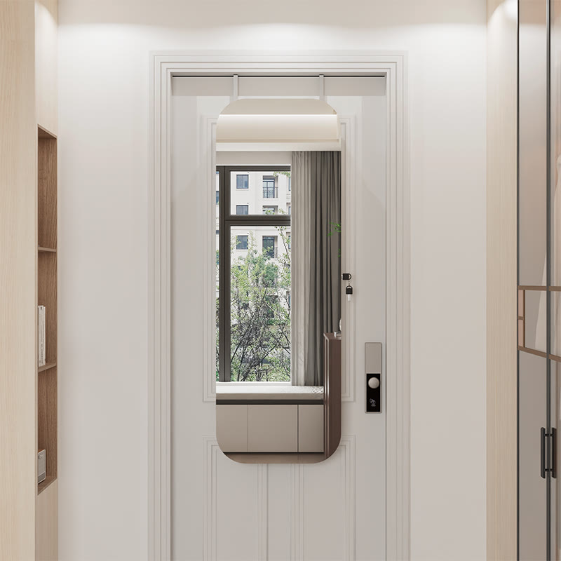 Jewelry Armoire With Lockable Storage Cabinet - image 2