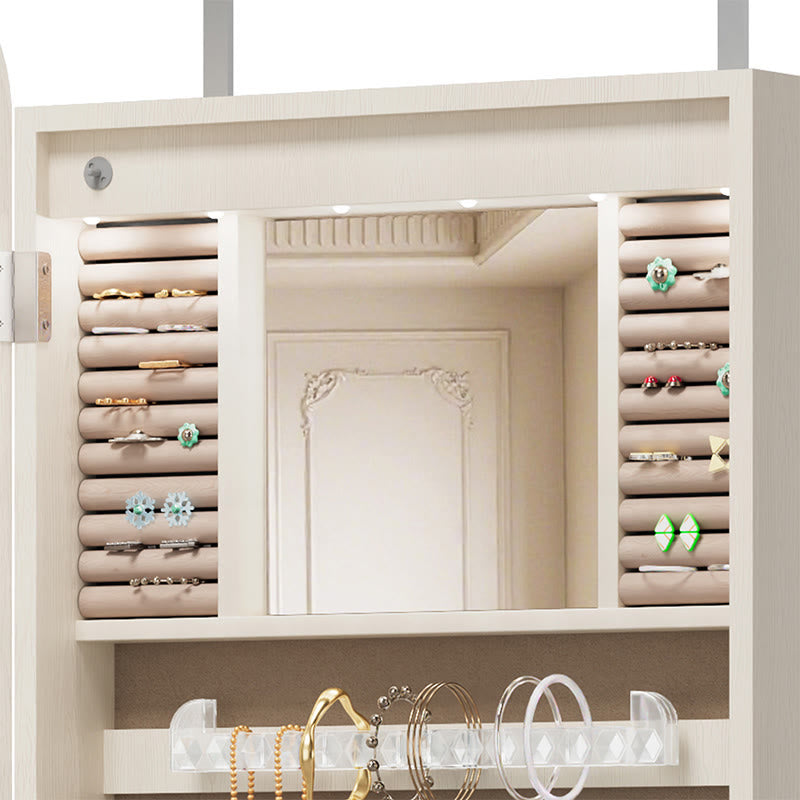 Jewelry Armoire With Lockable Storage Cabinet - image 4