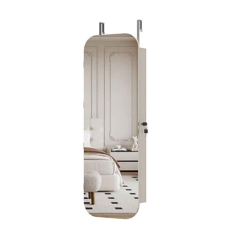 Jewelry Armoire With Lockable Storage Cabinet - image 9