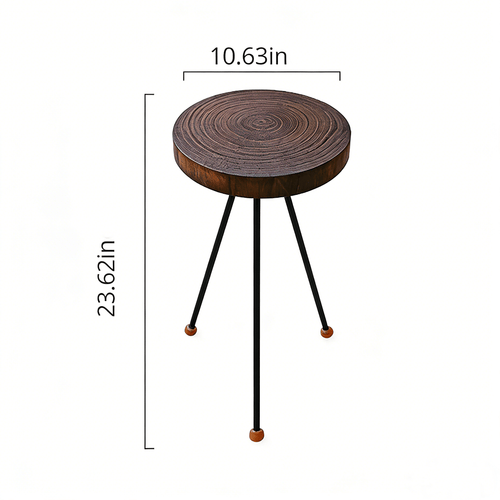 Carbonized Solid Wood Ginkgo Coffee Table - image 1