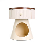 Multi-functional End Table Cat Home With Drawer - image 5