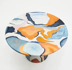 Hand-Painted Artistic Solid Wood Round Dining Table - image 10