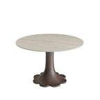 Liora Dark Walnut Round Solid Wood Pedestal Dining Table  - image 52