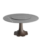 Liora Dark Walnut Round Solid Wood Pedestal Dining Table  - image 78