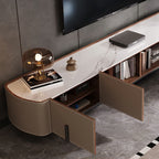 Multifunctional Saddle Leather Tv Stand - image 5
