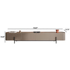 Multifunctional Saddle Leather Tv Stand - image 9