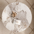 Mid-century Round Pedestal Coffee Table - image 4