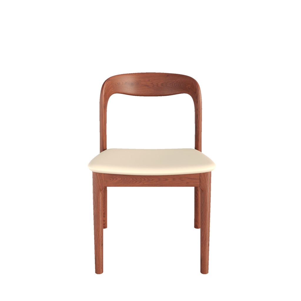 Set of 2/4/6 Modern Wooden Dining Chairs Soft Cushion Seat - image 9