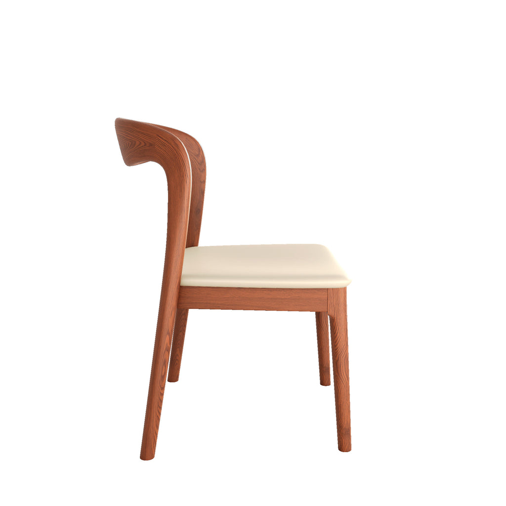 Set of 2/4/6 Modern Wooden Dining Chairs Soft Cushion Seat - image 10
