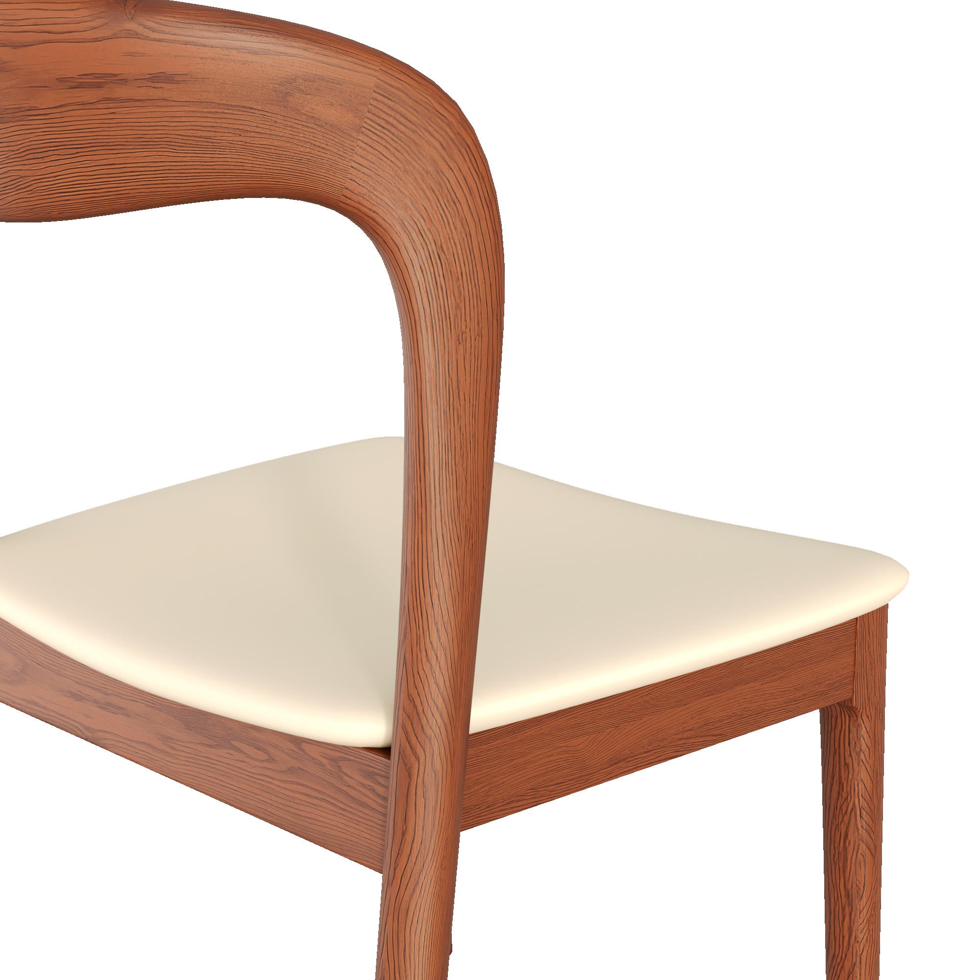 Set of 2/4/6 Modern Wooden Dining Chairs Soft Cushion Seat - image 11