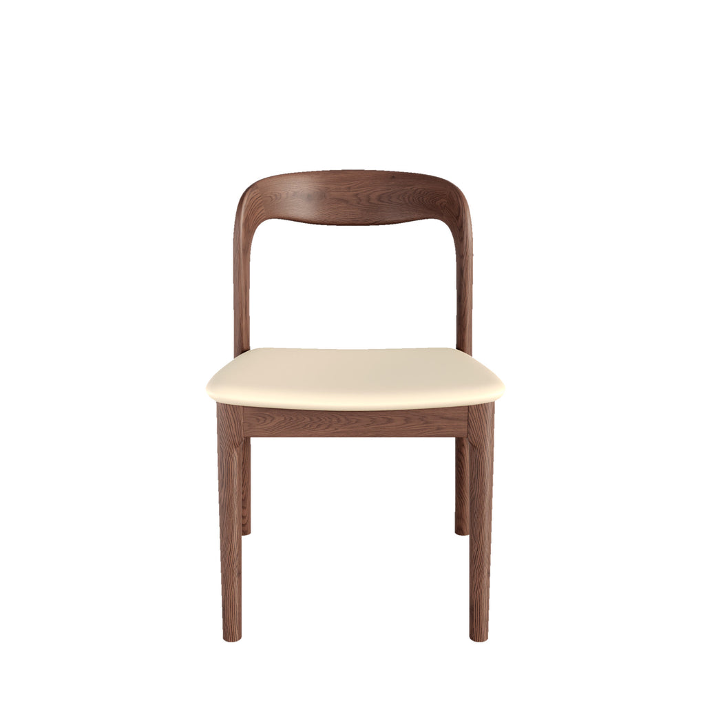 Set of 2/4/6 Modern Wooden Dining Chairs Soft Cushion Seat - image 1