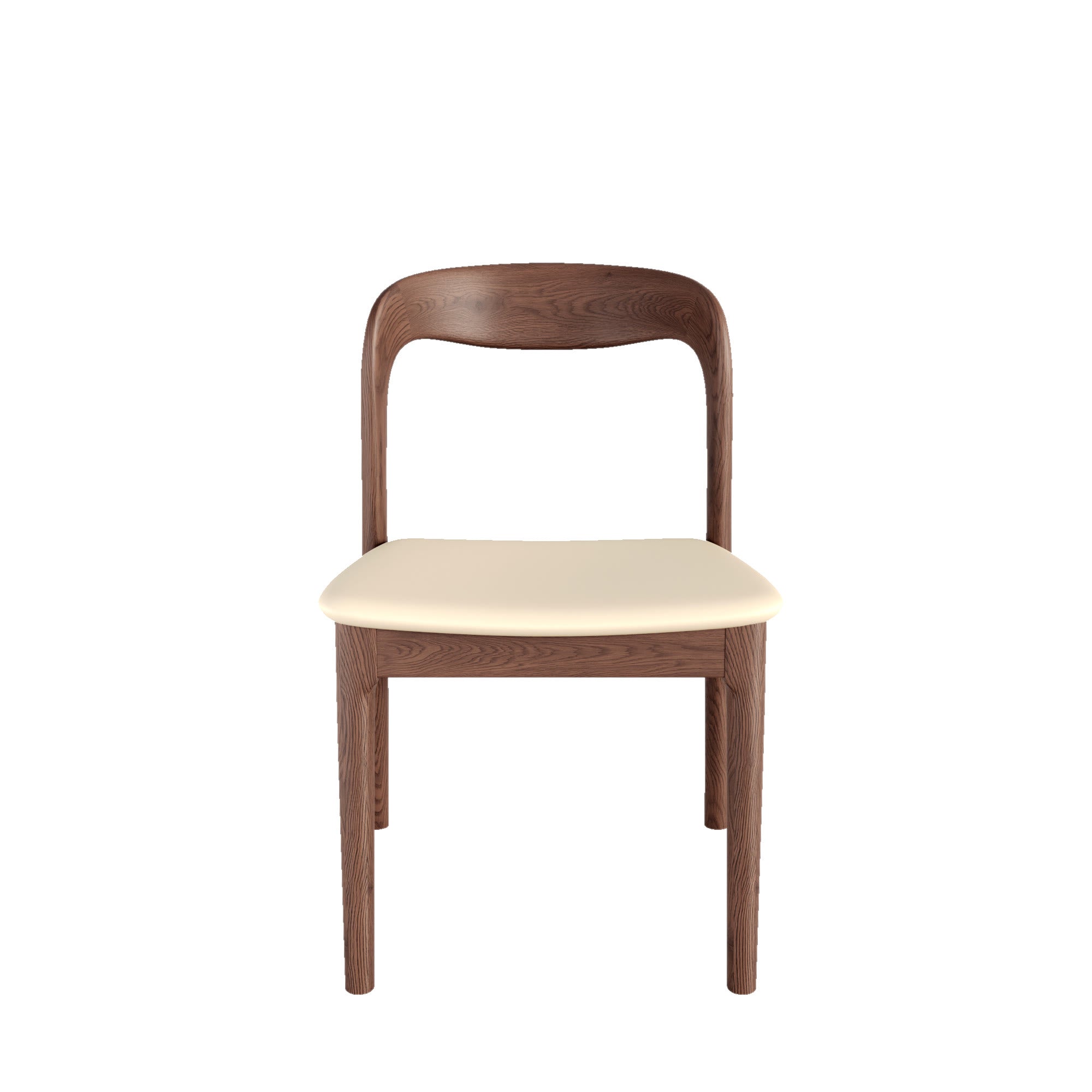 Set of 2/4/6 Modern Wooden Dining Chairs Soft Cushion Seat - image 1