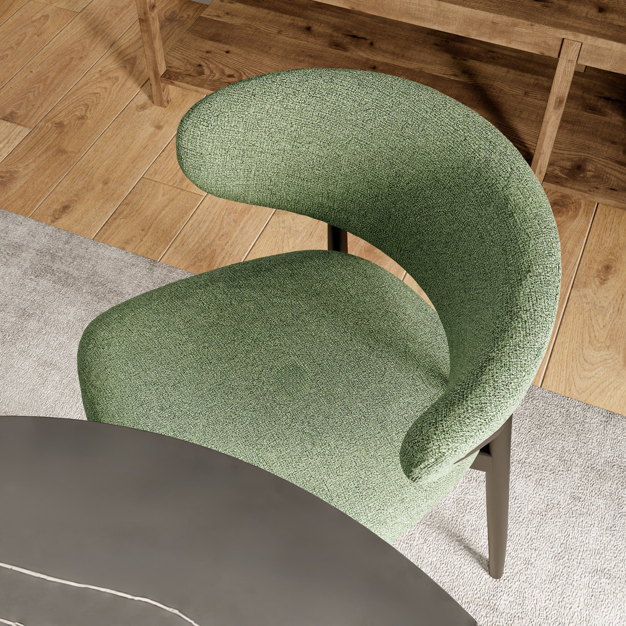 2x/4x/6x Modern Dining Chairs With Minimalist Metal Base - image 1
