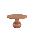 5 Pieces Aquarius Base Dining Table With Leather Seat Cushion Dining Chairs - image 3