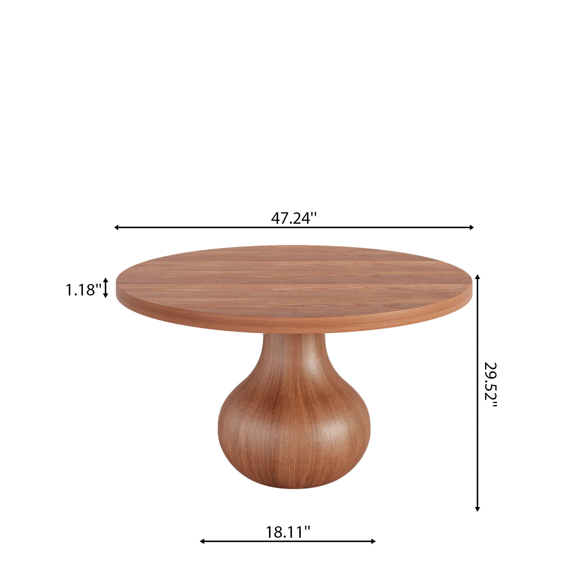 5 Pieces Aquarius Base Dining Table With Leather Seat Cushion Dining Chairs - image 4