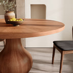 5 Pieces Aquarius Base Dining Table With Leather Seat Cushion Dining Chairs - image 8