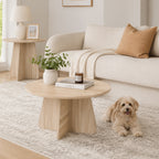 Retro-style Nesting Coffee Table Set - image 10