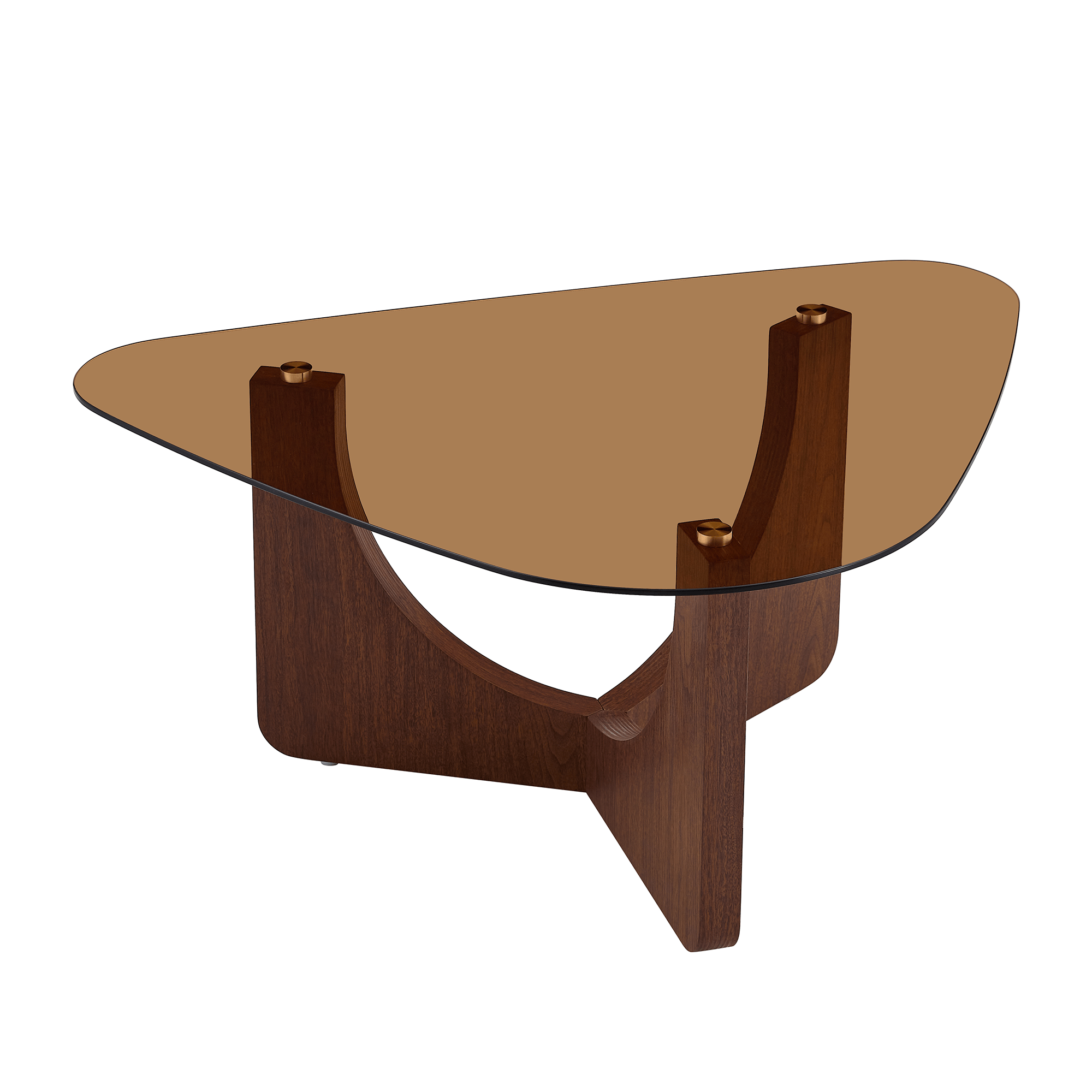 Vintage-style Triangular Coffee Table - image 4