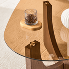 Vintage-style Triangular Coffee Table - image 10
