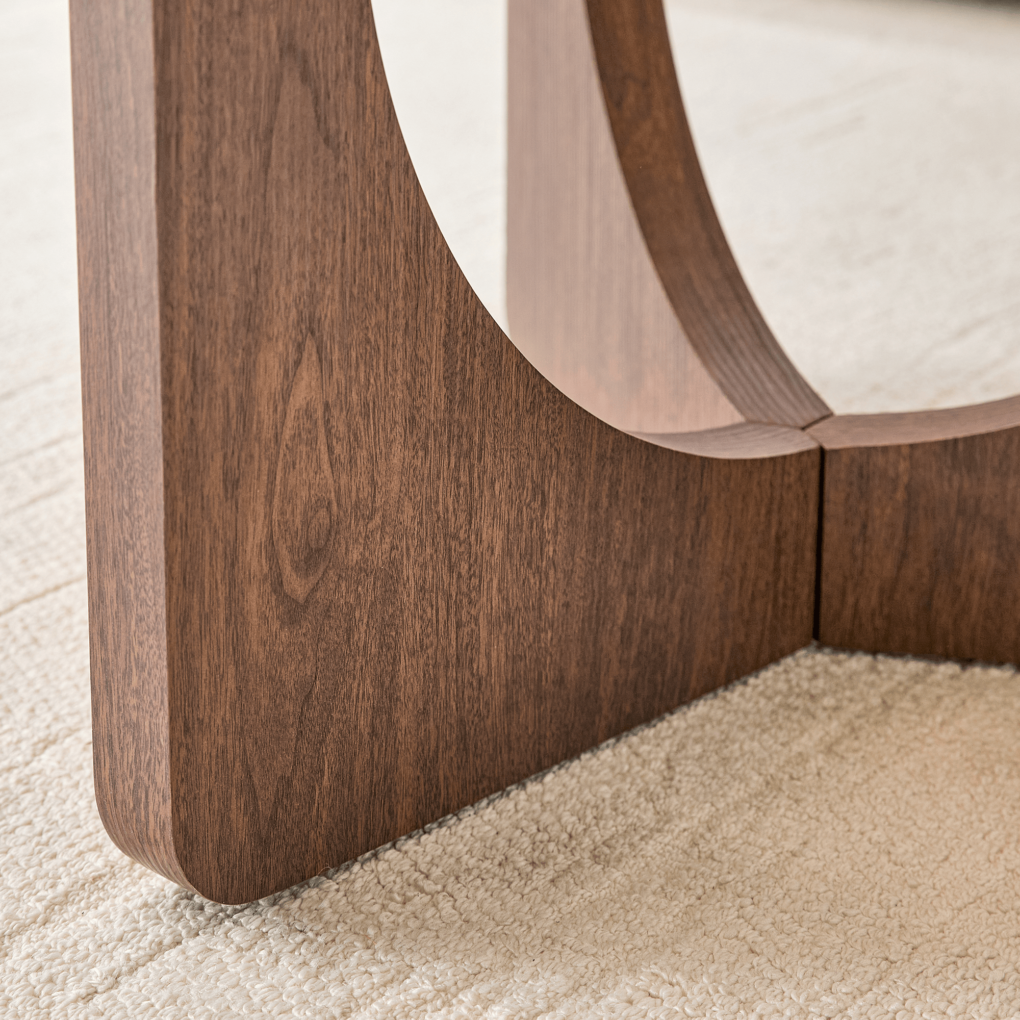 Vintage-style Triangular Coffee Table - image 11
