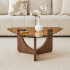 Vintage-style Triangular Coffee Table - image 2
