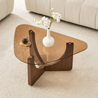Vintage-style Triangular Coffee Table - image 1