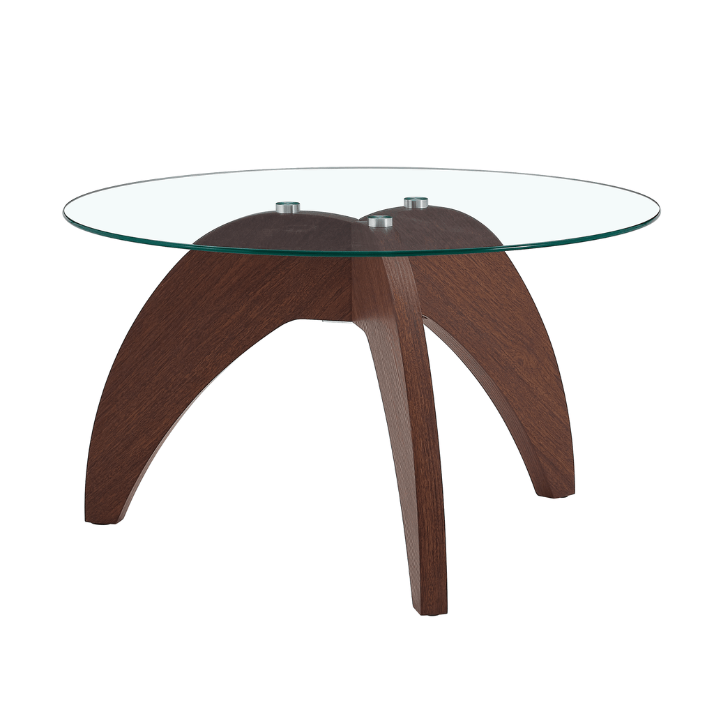 Creative Claw-style Triangular-leg Round Coffee Table - image 4