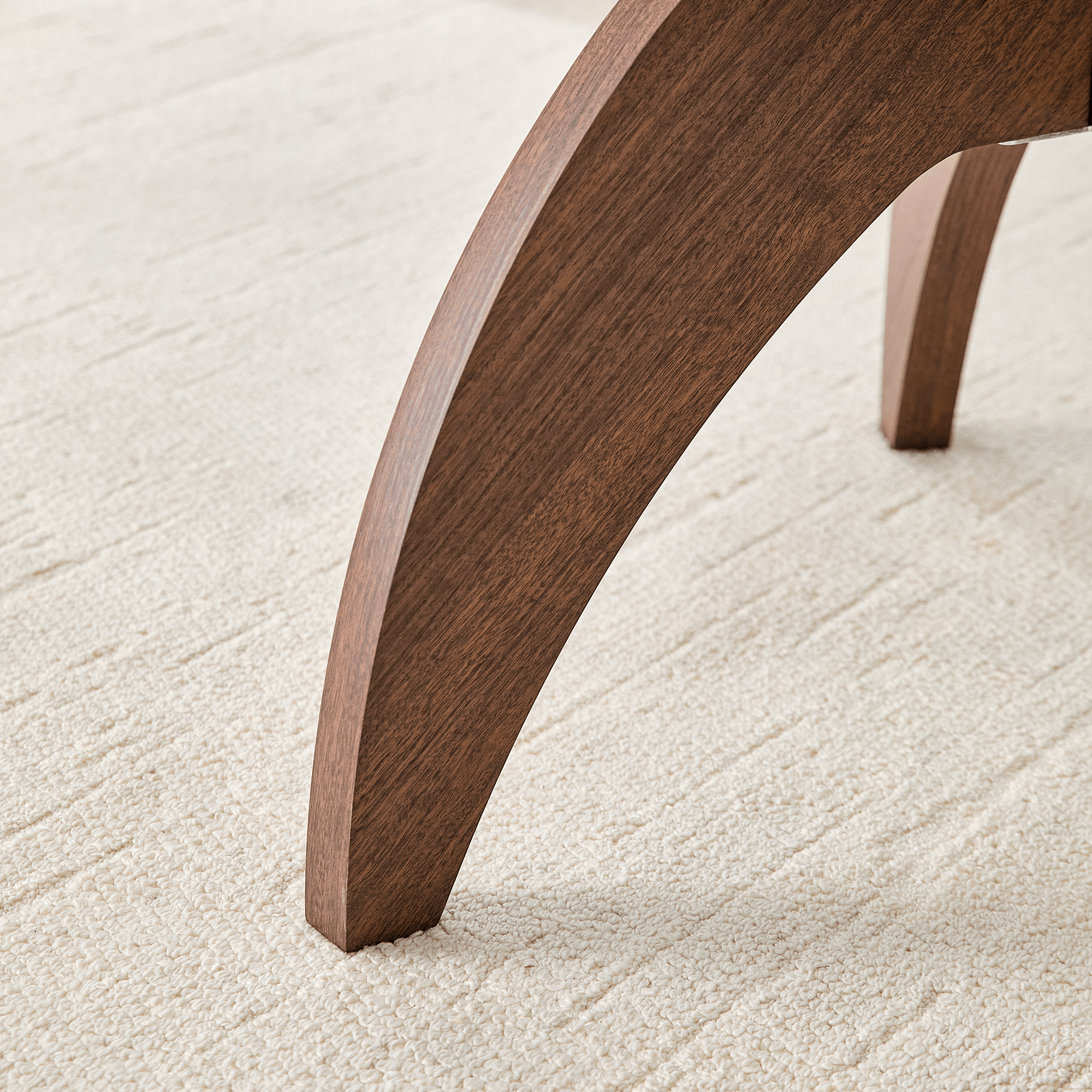 Creative Claw-style Triangular-leg Round Coffee Table - image 10