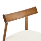 Walnut Soft Cushion Dining Chair – Ergonomic Comfort Edition - image 15
