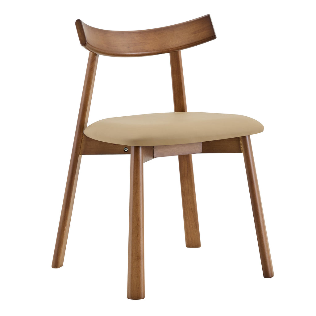 Walnut Soft Cushion Dining Chair – Ergonomic Comfort Edition - image 19