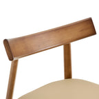 Walnut Soft Cushion Dining Chair – Ergonomic Comfort Edition - image 23