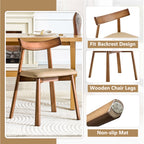 Walnut Soft Cushion Dining Chair – Ergonomic Comfort Edition - image 20